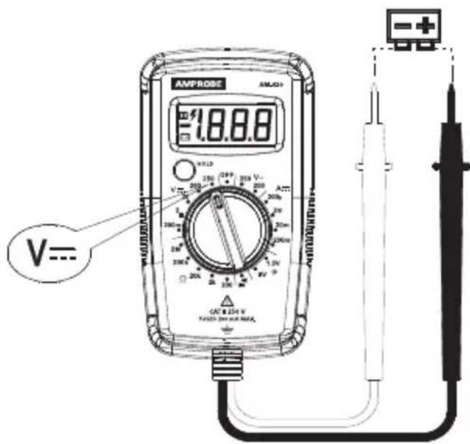Amprobe PK110 - Measuring DC Voltage - 2