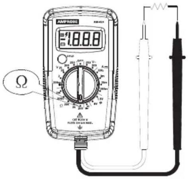 Amprobe PK110 - Measuring Resistance - 2