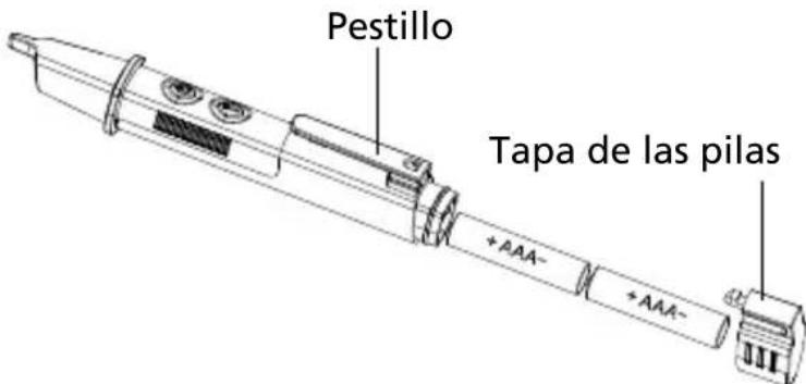 Amprobe NCV1030 - Reemplazo de las pilas - 1