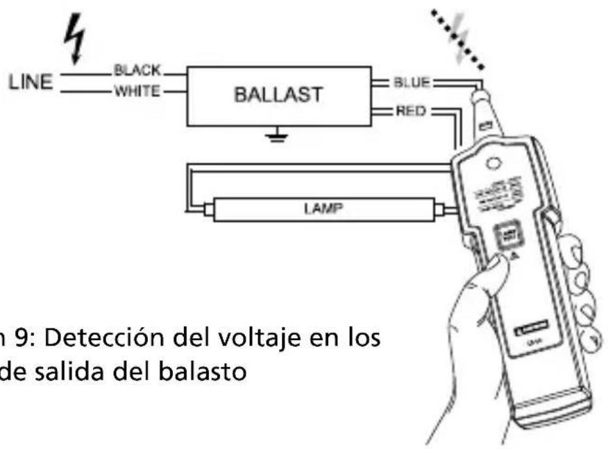 Amprobe LT10 - Detección del voltaje con la sonda - 2