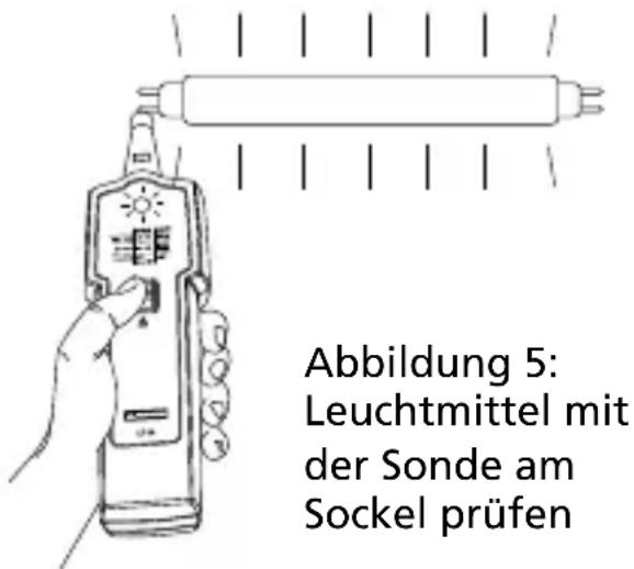 Amprobe LT10 - Leuchtmittelprüfung mit der Sonde - 3