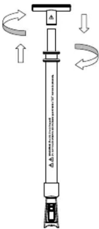 Amprobe LT10 - Adapter anbringen und abnehmen - 1