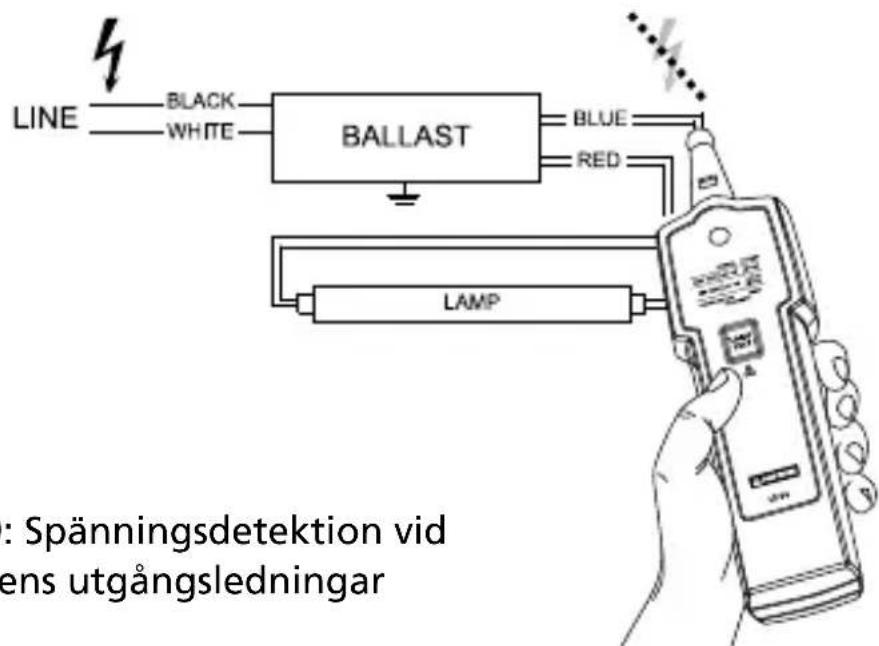 Amprobe LT10 - ⚠️Rör inte strömförande delar med antennen. Testa endast på strömsatta, isolerade delar eller isolerade kablar. - 3