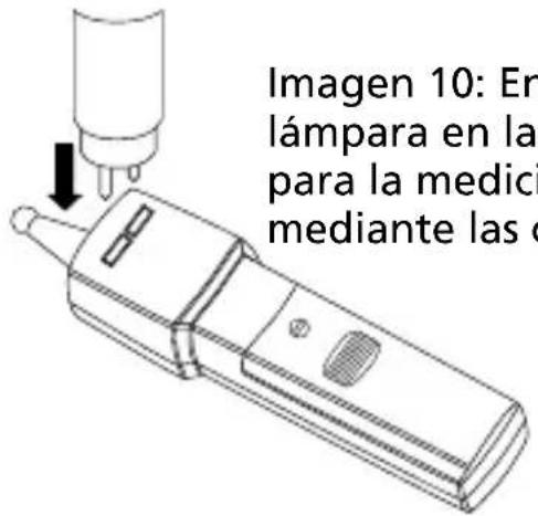 Amprobe LT10 - Apague el aparato luminoso antes de retirar la lámpara del aparato. - 1
