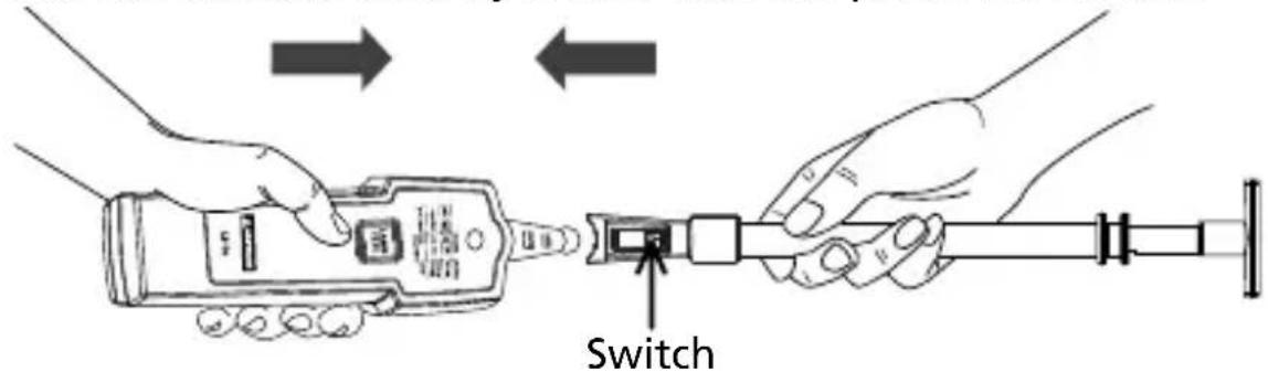 Amprobe LT10 - Attaching the Antenna - 1