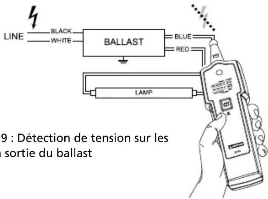 Amprobe LT10 - Détection de tension avec la sonde - 3