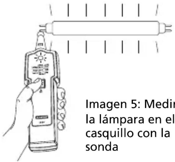 Amprobe LT10 - No toque las partes con corriente con la sonda. - 1