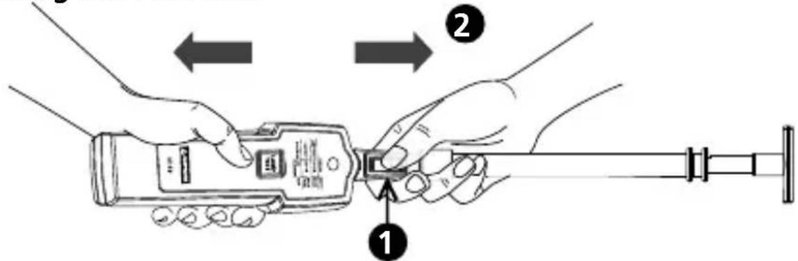 Amprobe LT10 - Removing the Antenna - 1