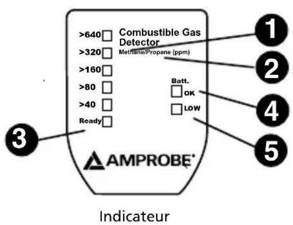 Amprobe GSD600 - Adresse postale européenne* - 2