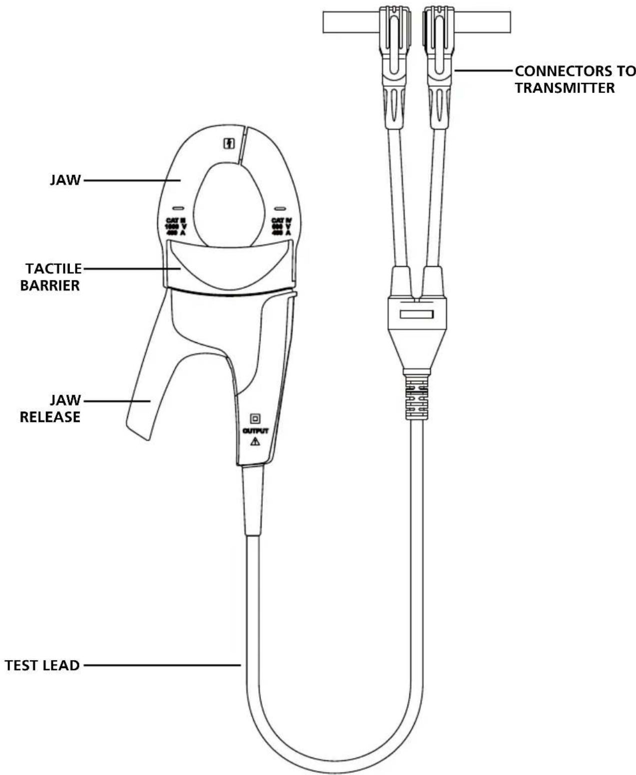 Amprobe AT8030 - CT-400 Signal Clamp - 1