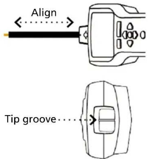 Amprobe AT8030 - Using AT-8000-R Receiver in Energized TIP SENSOR mode - 2