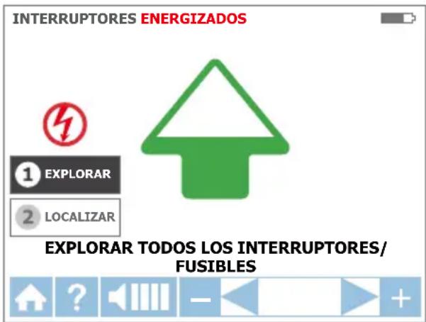 Amprobe AT8030 - Paso 1 - ① LECTURA - 1