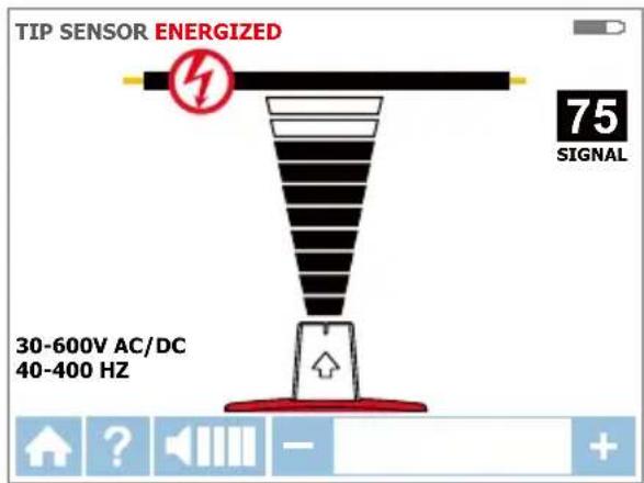 Amprobe AT8030 - Using AT-8000-R Receiver in Energized TIP SENSOR mode - 1