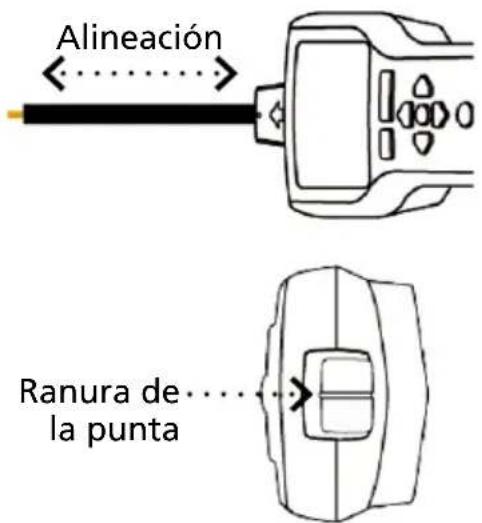 Amprobe AT8030 - Uso del receptor AT-8000-R en el modo SENSOR DE PUNTA energizado ^4 - 2