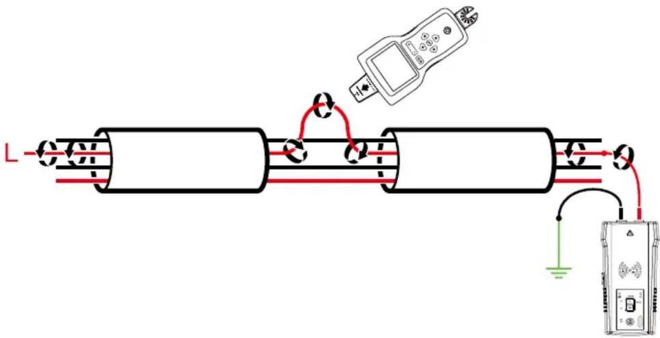 Amprobe AT8030 - Identifying a specific wire in a bundle: - 1