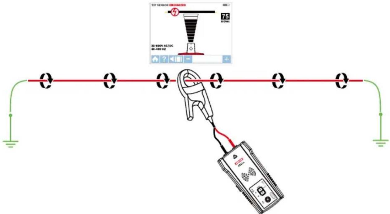 Amprobe AT8030 - Connecting the Signal Clamp - 1
