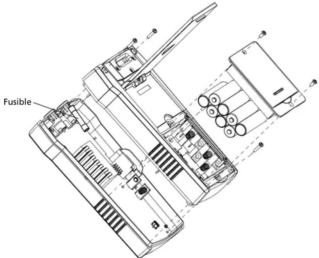 Amprobe AT8020 - Reemplazo del fusible Reemplazo del fusible del transmisor - 1