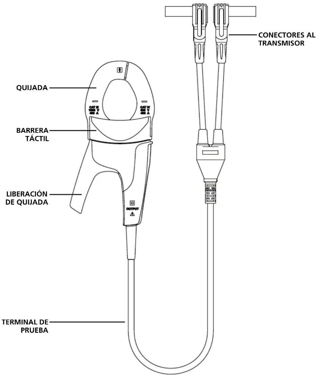 Amprobe AT8020 - Pinza de numeral CT-400 - 1