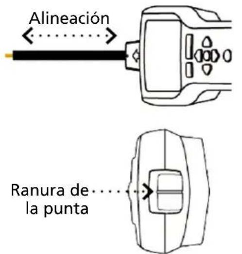 Amprobe AT8020 - Uso del receptor AT-8000-R en el modo SENSOR DE PUNTA energizzato - 2