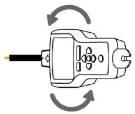Amprobe AT8020 - Uso del receptor AT-8000-R en el modo SENSOR DE PUNTA energizzato - 3