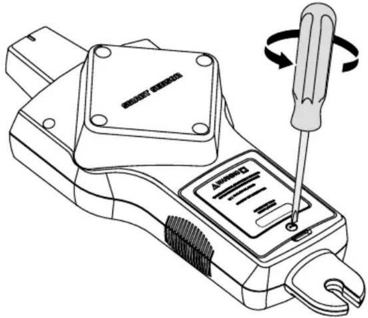 Amprobe AT8020 - Cambio de las pilas del receptor - 1