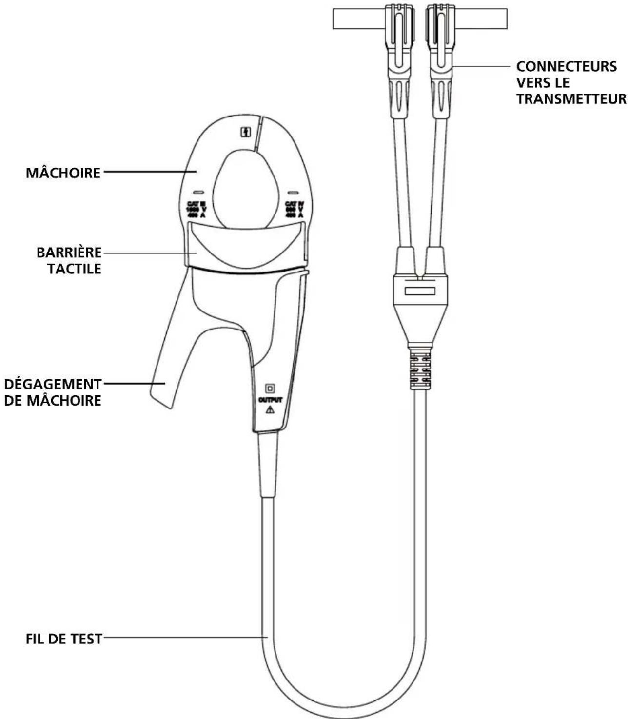 Amprobe AT6010 - Pince de signal CT-400 - 1