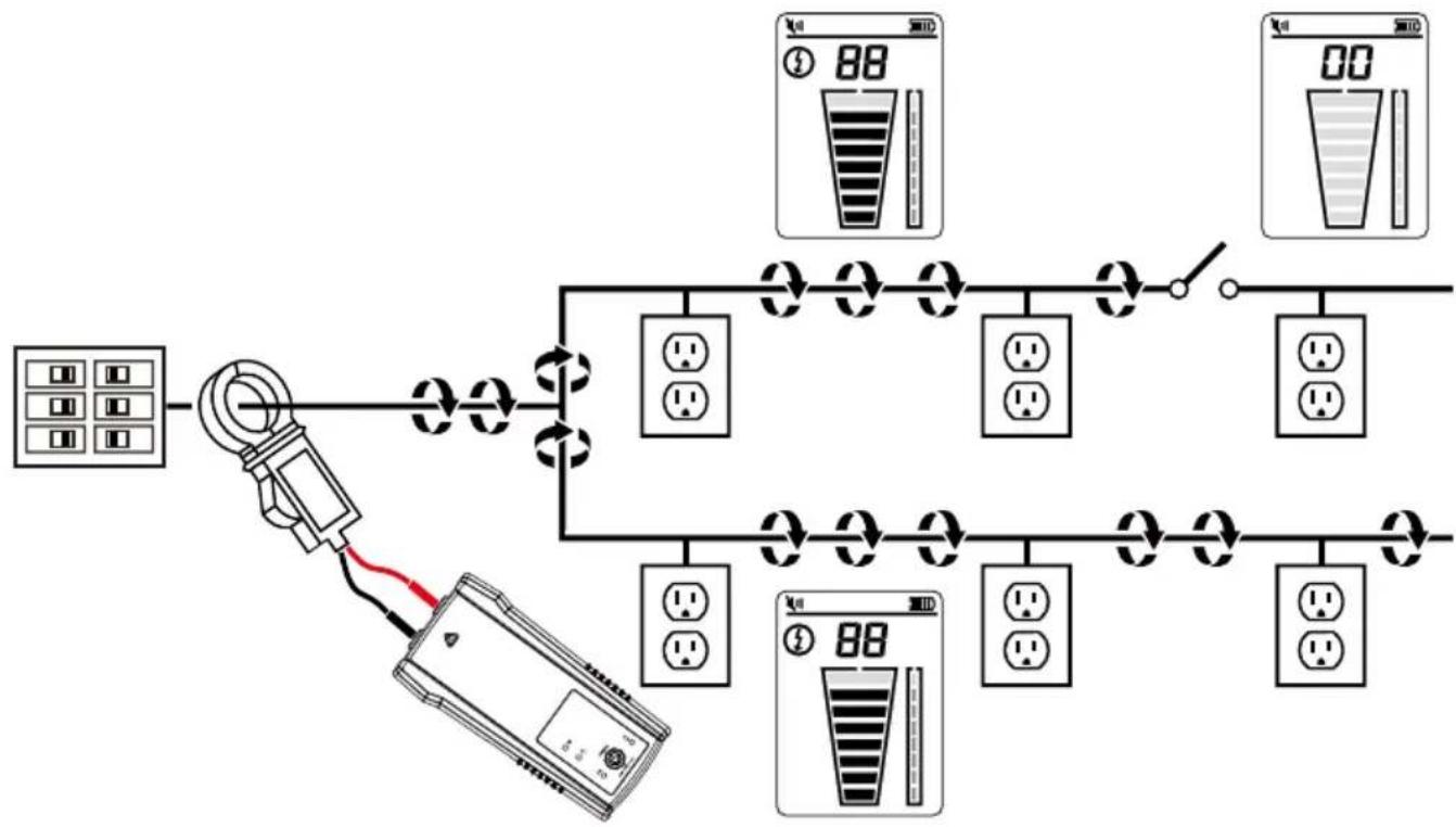 Amprobe AT6010 - Pinza de señal (accesorio opcional): mapeo de circuitos - 1