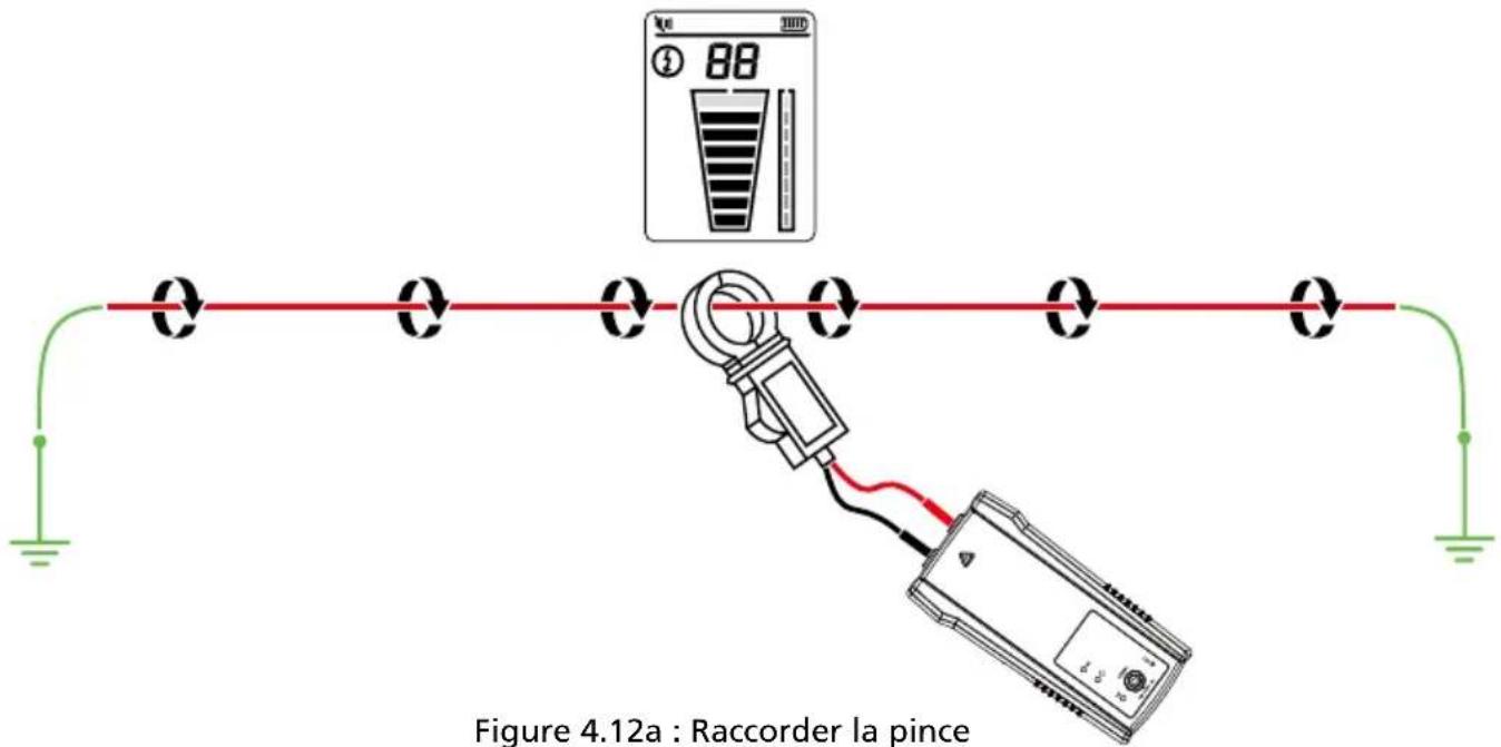 Amprobe AT6010 - Raccordement de la pince de signal - 1