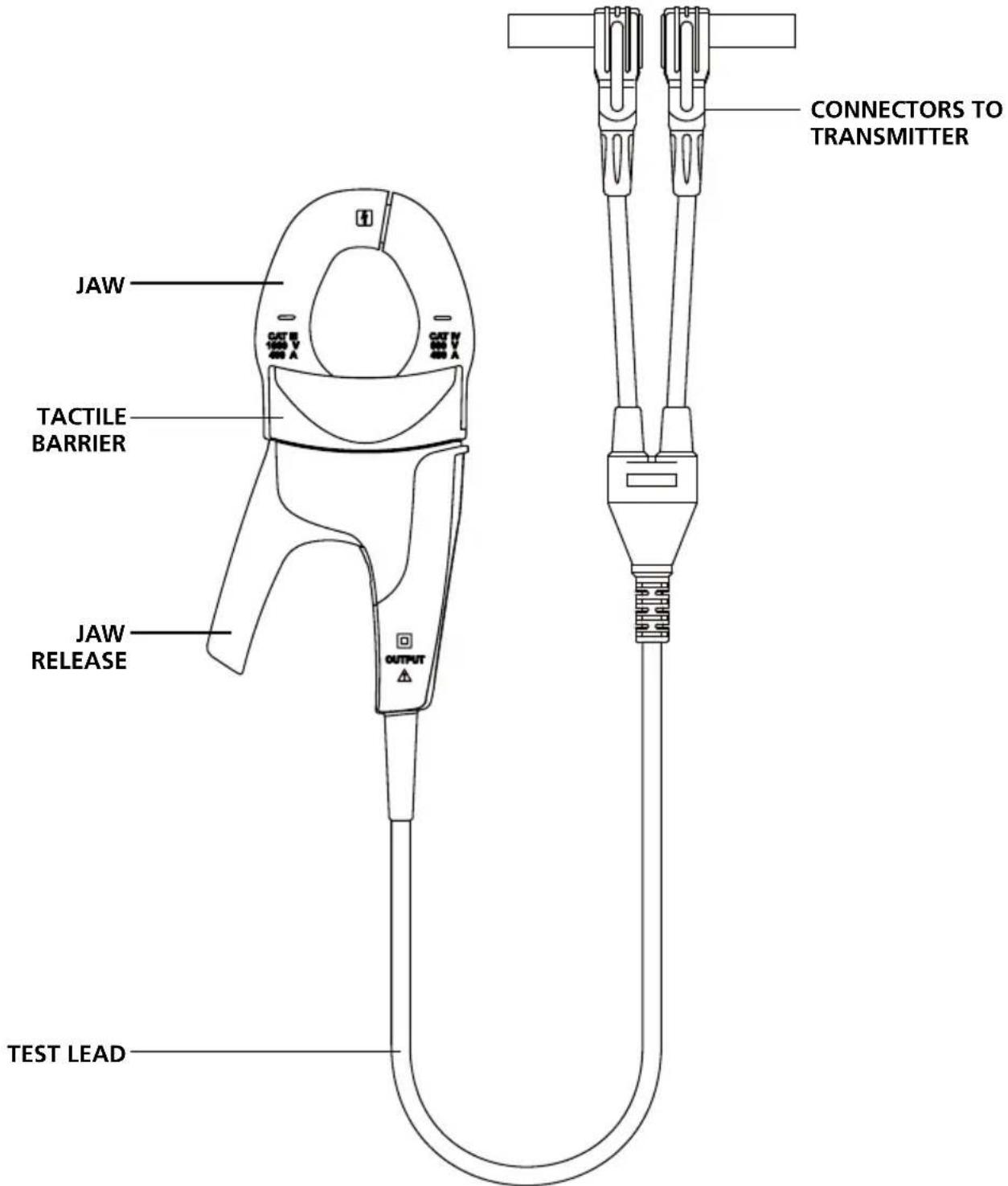 Amprobe AT6010 - CT-400 Signal Clamp - 1