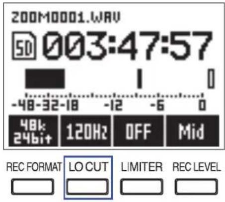 ZOOM F1 - Réduction du bruit - 1