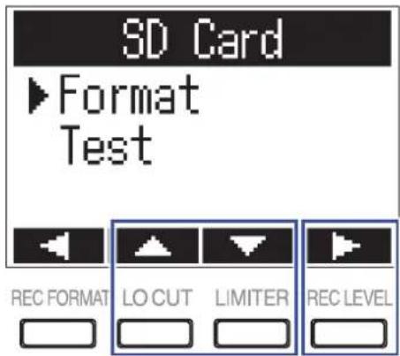 ZOOM F1 - Formatage des cartes microSD - 2