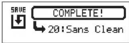 SAVE COMPLETE! 20:Sans Clean