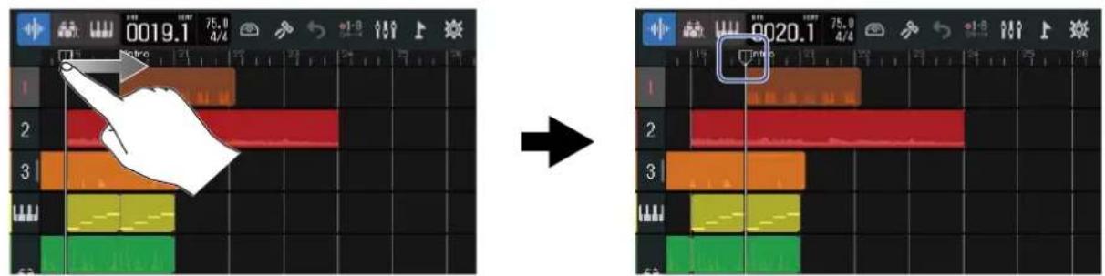 ZOOM R20 - Changement des noms de marqueur - 1