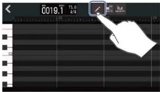 ZOOM R20 - Ajout/suppression de notes - 1