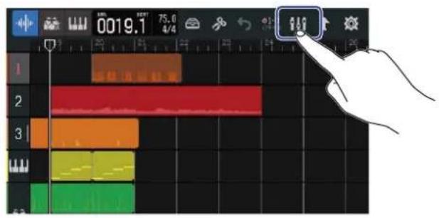 ZOOM R20 - Mixage des projets - 1