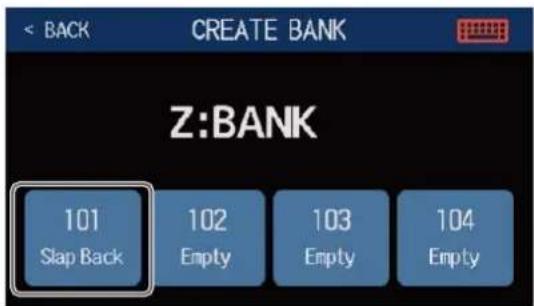 ZOOM B6 - NOTE : - 3