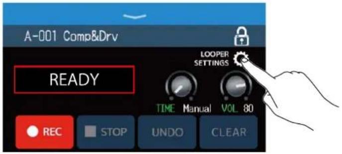 ZOOM B6 - Changement de la position du looper - 1