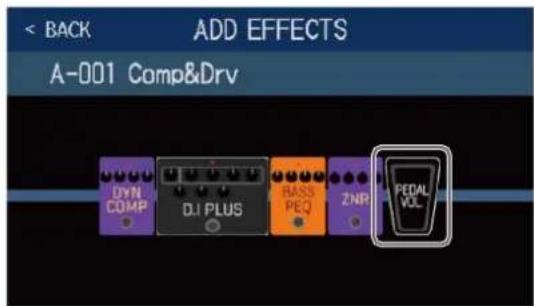 ZOOM B6 - Utilisation d'une pédale d'expression connectée - 3