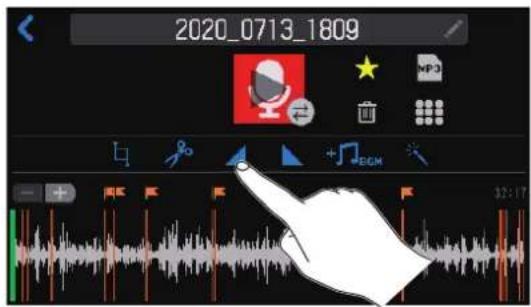 ZOOM PodTrak P8 - Fondu d'entrée - 1