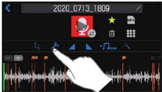 ZOOM PodTrak P8 - Division de fichiers - 1