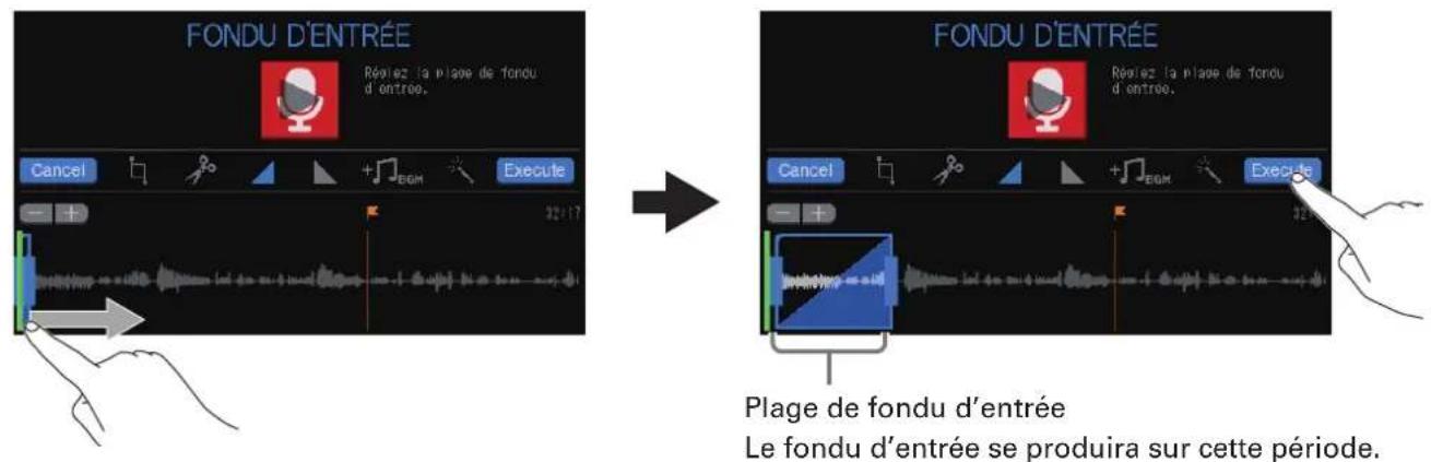 ZOOM PodTrak P8 - Fondu d'entrée - 2