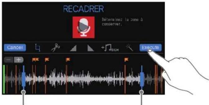 ZOOM PodTrak P8 - Coupure des parties inutiles (rognage) - 2