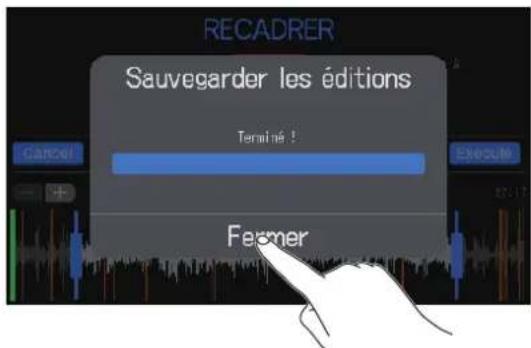 ZOOM PodTrak P8 - Touchez Fermer. - 1