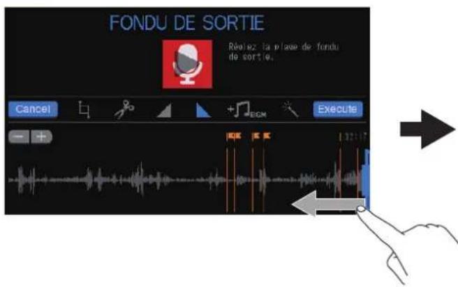 ZOOM PodTrak P8 - Fondu de sortie - 3