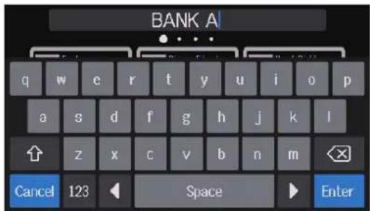 ZOOM PodTrak P8 - Changement des noms de banque - 2