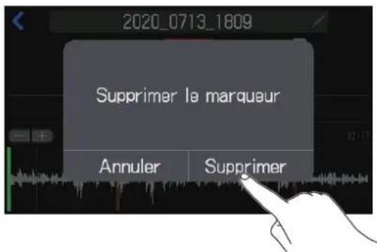 ZOOM PodTrak P8 - Suppression de marqueurs - 2