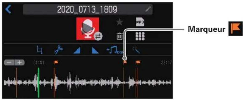 ZOOM PodTrak P8 - Suppression de marqueurs - 1