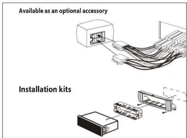BLAUPUNKT Bremen SQR 46 DAB - Do not connect the vehicle's plug connectors to the radio! - 6