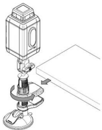 TROTEC BD7A - Exemple d'application avec la pince universelle - 2