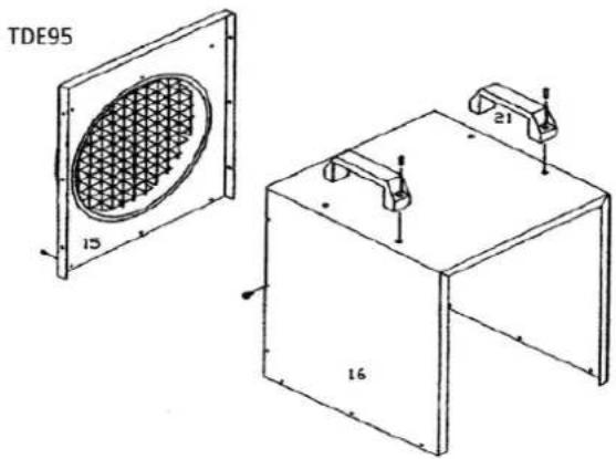 TROTEC TDE 95 - Vue d'ensemble des pieces de rechange TDE 65 Info - 4